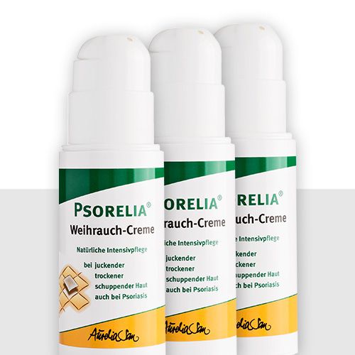 Psorelia-Intensivpflegeset-Angebot:3x50ml Weihrauch-Creme Psorelia